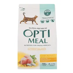OPTI MEAL CAT PIŠČANEC 0,7KG
