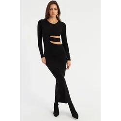 Cool & Sexy Ženska haljina LIK9, Crna