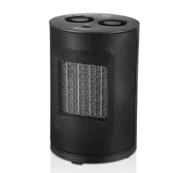 Raf Rotirajuća grejalica sa ventilatorom R.1187G, 1800 W, Crna