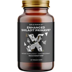BrainMax Enhanced Shilajit PrimaVie®, 60 rastlinskih kapsul