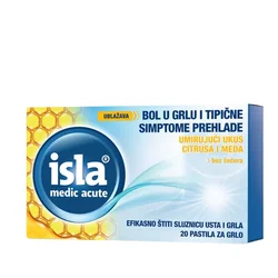 ENGELHARD Isla medic hidro pastile za suvi kašalj i grlo k20