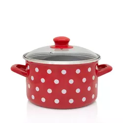 Metalac duboka šerpa BELE TUFNE 20cm/4lit