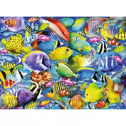 Ravensburger puzzle (slagalice) 500pcs Tropska stvorenja RA14796
