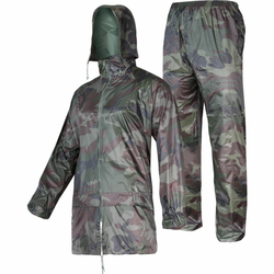 KOMPLET DEŽNI CAMO (JAKNA+HLAČE) L