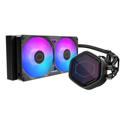 Cooler Master MasterLiquid Atmos II 240 vodno hlajenje, črna, 12 cm