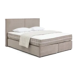 Sivorjava boxspring postelja 160x200 cm Olia Bold – Bonami Selection