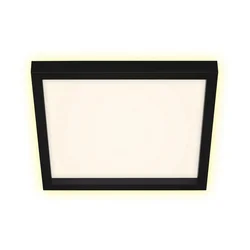 Briloner 7362-015 - LED plafonsko svetlo CADRE LED/18W/230V 29,6x29,6 cm crna