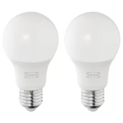 SOLHETTA LED žarnica E27 470 lumnov, okrogla mlečno bela