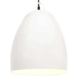 Industrijska viseća svjetiljka 25 W bijela okrugla 42 cm E27