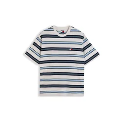 Tommy Jeans Majica 90S modra/mornarska/svetlo modra/bela