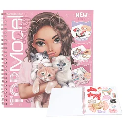 Top Model bojanka sa stikerima Kitty DP0413038