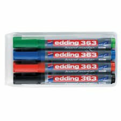 Edding Marker za belu tablu 363 1-5mm kosi vrh set 1/4 sortirano