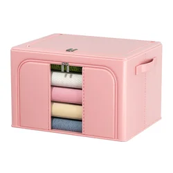 Jinshan Kutija za odlaganje, 24 L, 39x29x20 cm, Roze