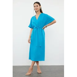 Trendyol Milla Ženska haljina Twoss23El01543, Plava