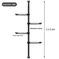 Baoyouni Sušilica za veš, 310cm, Crna