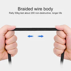 Kabel Lightning na Type-C Elbow crni 1m