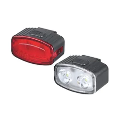 Prosto BV9301 punjivi set svetala za bicikl, belo i crveno, IP44 (BV9301)