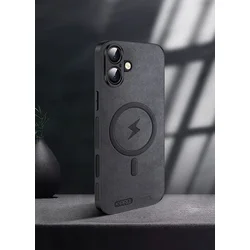 Shangsu Maska za mobilni telefon iPhone 16, Crna