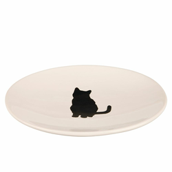Trixie keramička zdjelica s motivom mačke - D 18 × Š 15 cm