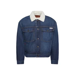 Calvin Klein Jeans Prehodna jakna moder denim