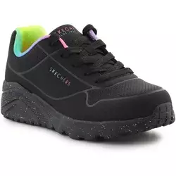 SKECHERS Patike za devojčice UNO LITE - RAINBOW S crne