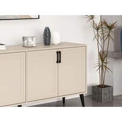 Hanah Home Konzola Prime, 180x81x45 cm, Bež