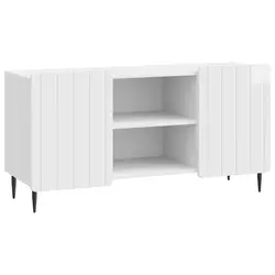TV ormar Bijela visokog sjaja 102 x 34,5 x 52 cm