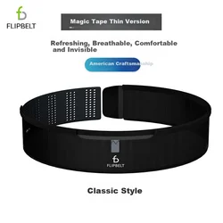 Flipbelt Pojas za trčanje Air Waist Pack 2.0, Crni