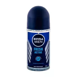 Nivea Men Fresh Active 48h antiperspirant roll-on bez aluminija 50 ml za muškarce