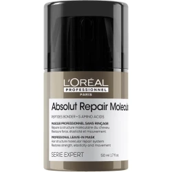 L’OREAL PROFESSIONEL Maska za oštećenu kosu Absolut Repair Molcular, 50ml