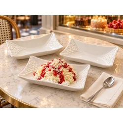 AMC Home Set činija Fashion Products, 3 komada, Beli