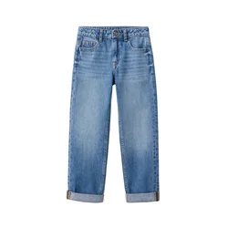 MANGO KIDS Kavbojke moder denim