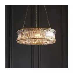 Endon 106811 - Luster na lancu 6xE14/6W/230V zlatni