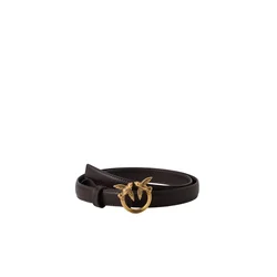PINKO Pas LOVE BERRY temno rjava