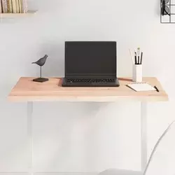 Stolna ploča 80x40x2 cm netretirana hrastovina sa živim rubom