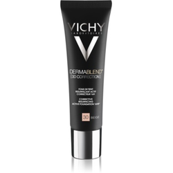 VICHY korektivni gladilni tekoči puder Dermablend 3D Correction (SPF 25, odtenek 30, bež), 30ml
