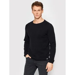 JACK & JONES Muški džemper 12157321, Crni