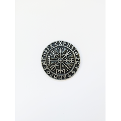ROD Magnet Vegvisir, Boja srebra