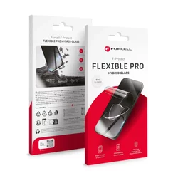 Forcell Flexible 5D - hibridno staklo za Samsung Galaxy S25 Ultra crno (Hot Bending) - radi čitač