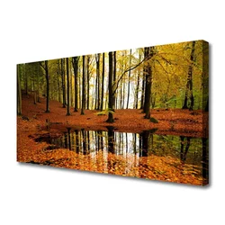 tulup.si Slika na platnu Narava gozdnega drevja 120x60 cm