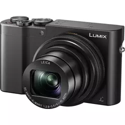 PANASONIC kompaktni fotoaparat Lumix DMC-TZ100EP, črn