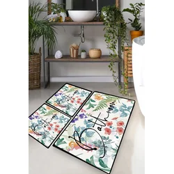 Lessentiel Maison Set 3 prostirke za kupatilo Šareni