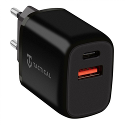 Tactical Dual 20W mrežni punjač - USB i USB-C - Crna KP31219