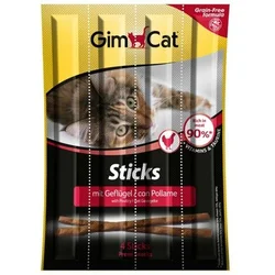 GimCat Štapići za mačke sa ukusom piletine, 4 komada
