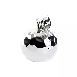 Figura srebrna jabuka 13,5x15x15