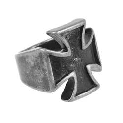 Prstan ETNOX - Iron cross - SR1430