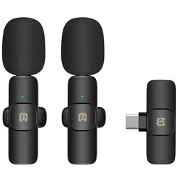 Brezžični mikrofon Puluz PU3151B Lavalier (USB-C)