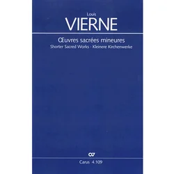 VIERNE:SHORTER SACRED WORKS