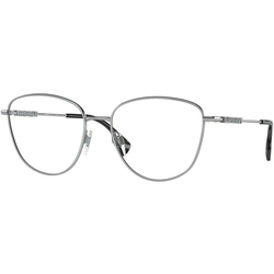 BURBERRY Okvir za naočare 0BE1376 1005 53, Ženski, Srebrne boje