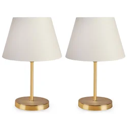Opviq Set stonih lampi, 2 komada, Beli